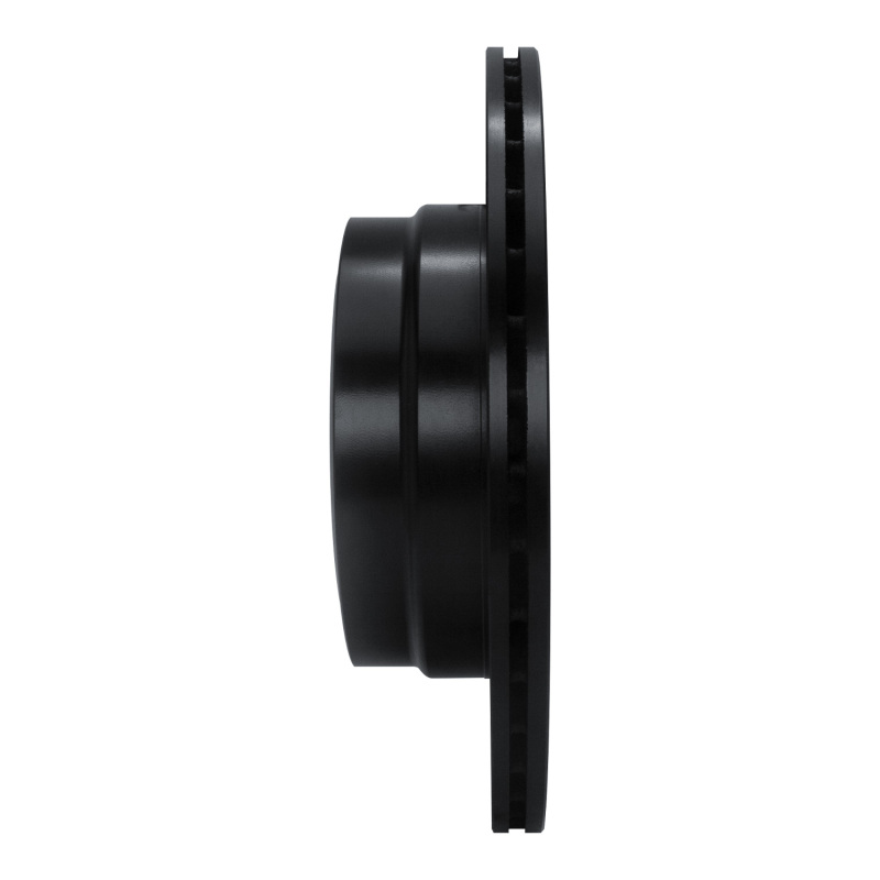 BMW X5 Brake Rotor (1) - Rear Right - R1 Concepts - Drilled & Slotted - Black - `07-`19